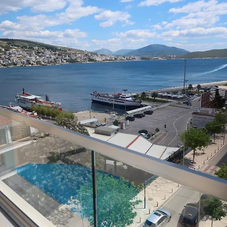 Panoramic Sea View Penthouse - Huge Private Terrace Portside * Саранда