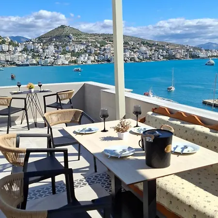 Daire Albee - Huge Private Terrace - Panoramic Sea View