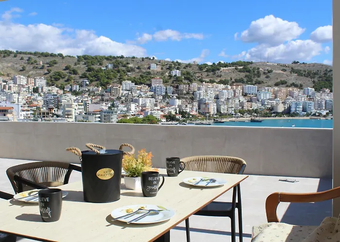 Skydeck Saranda - Panoramic Terrace Penthouse Sarande