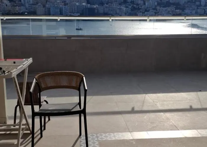 Skydeck Saranda - Panoramic Terrace Penthouse Sarande